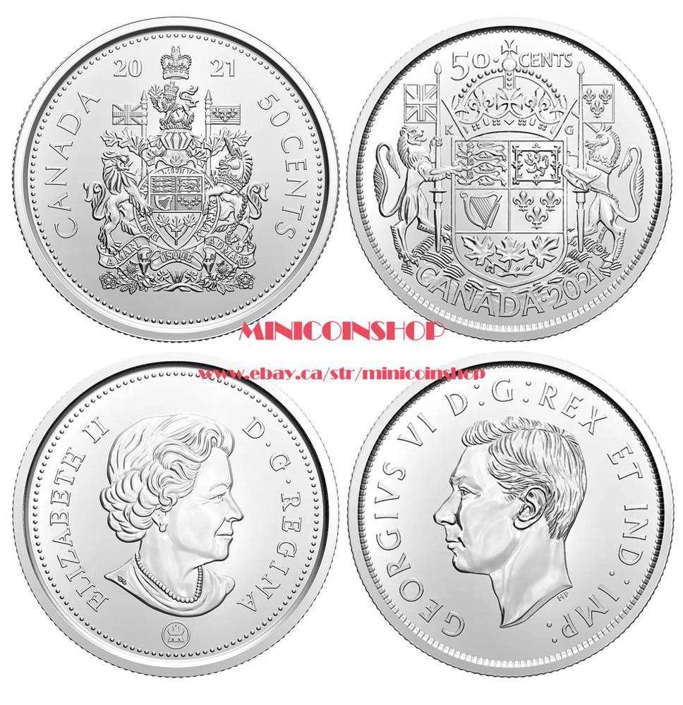 Canada 2021 Special & Limited 50-Cent From Mint's Rolls BU