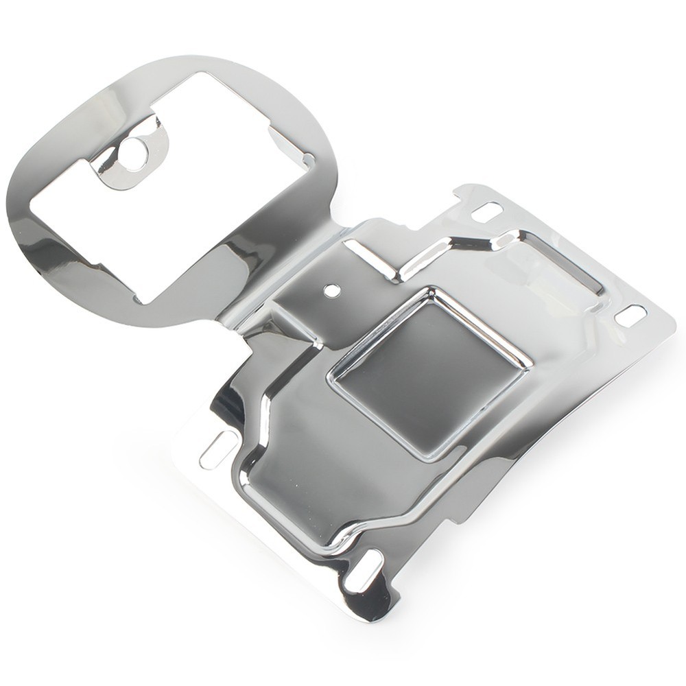 License Plate Relocation Bracket Mount Kit for Black Harley Touring