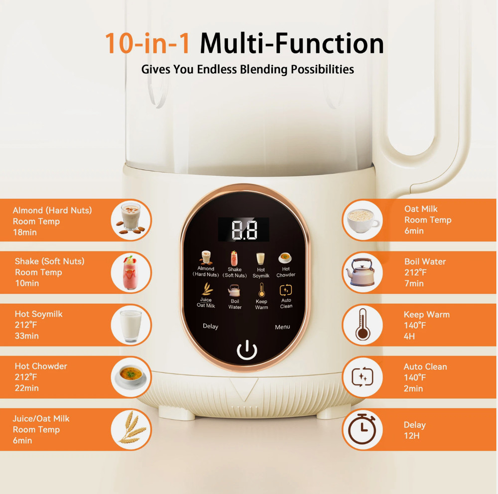 Multifuntional Nut Milk Maker Model HX-DJ06