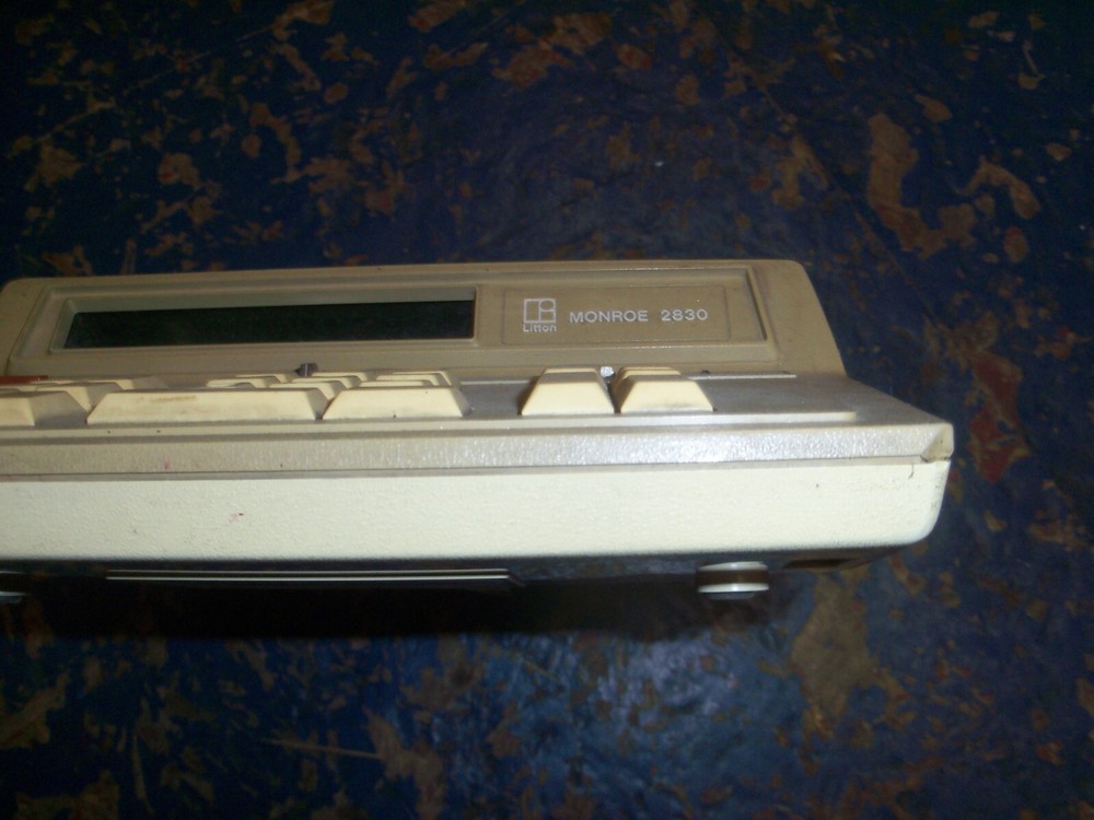 Vintage Monroe 2830 Printing Calculator, Tested, Works