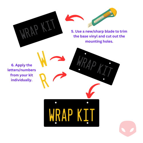 LEGACY California Plate Wrap DIY Kit