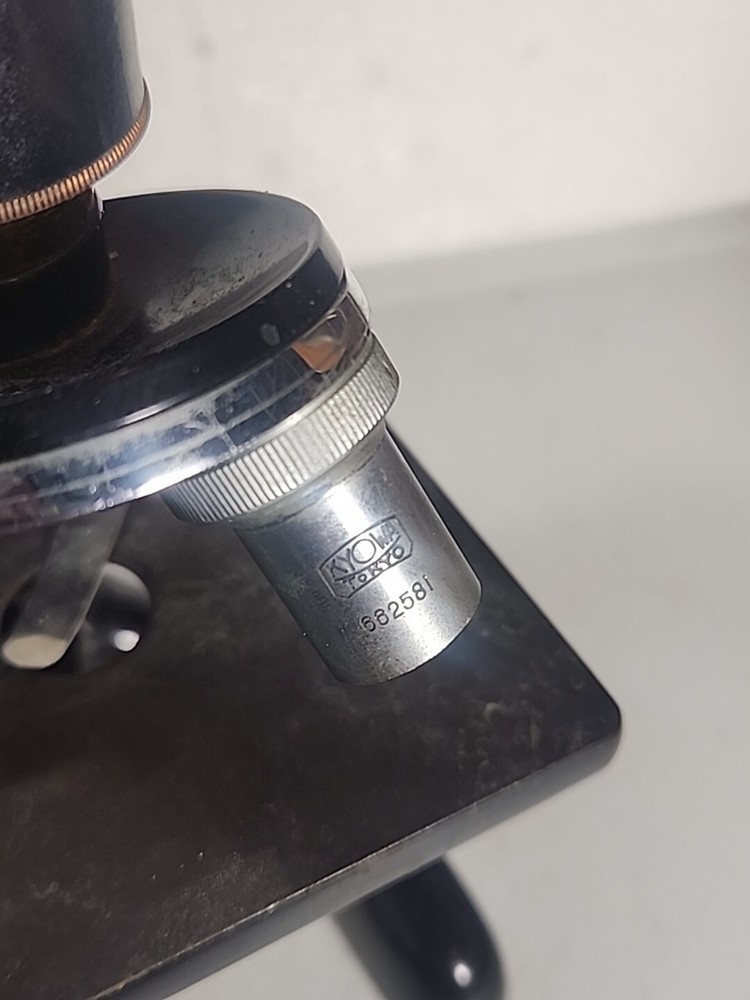 Vintage Bausch & Lomb Optical Microscope Brass / Metal