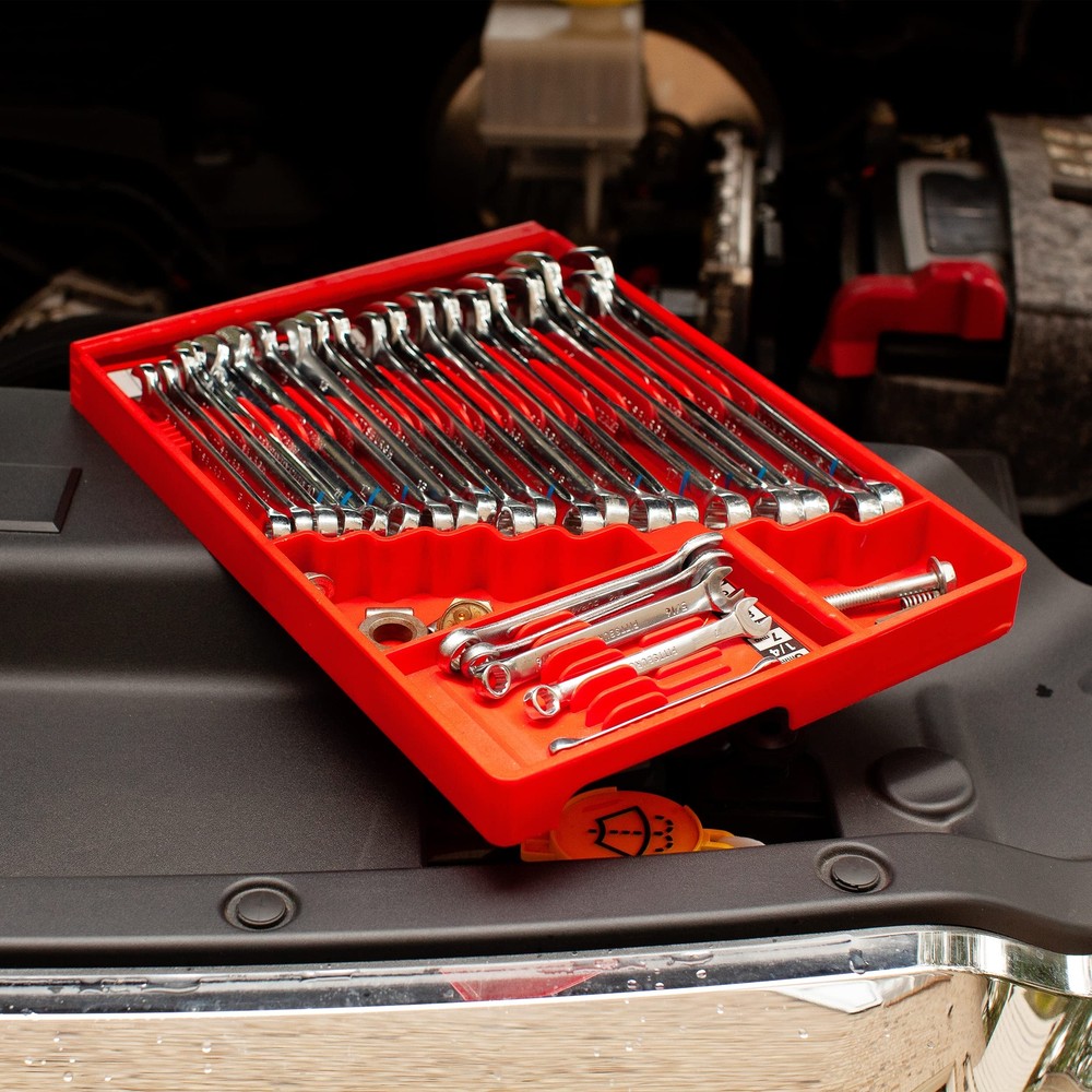 Tool Sorter Wrench Organizer - Red