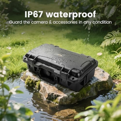 Waterproof Hard Case Compatible with Insta360 X5 / Insta360 X4 Action Camera