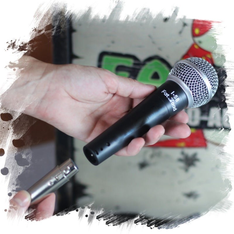 Microphone Boom Stand 6-PACK | Cardioid Dynamic Mic Studio Stage Mount XLR Cable