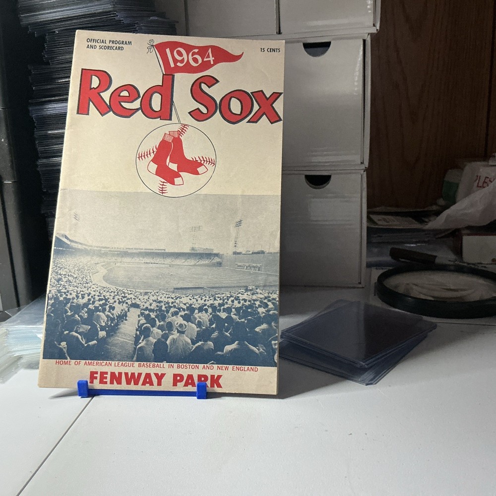 1964 Boston Red Sox Program July 16, 1964