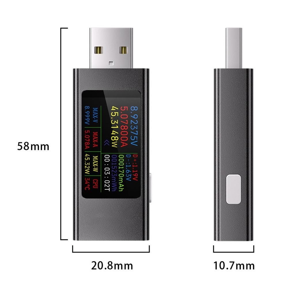 KWSMX23 USB Tester for Fast Charging Protocol and Performance Analysis