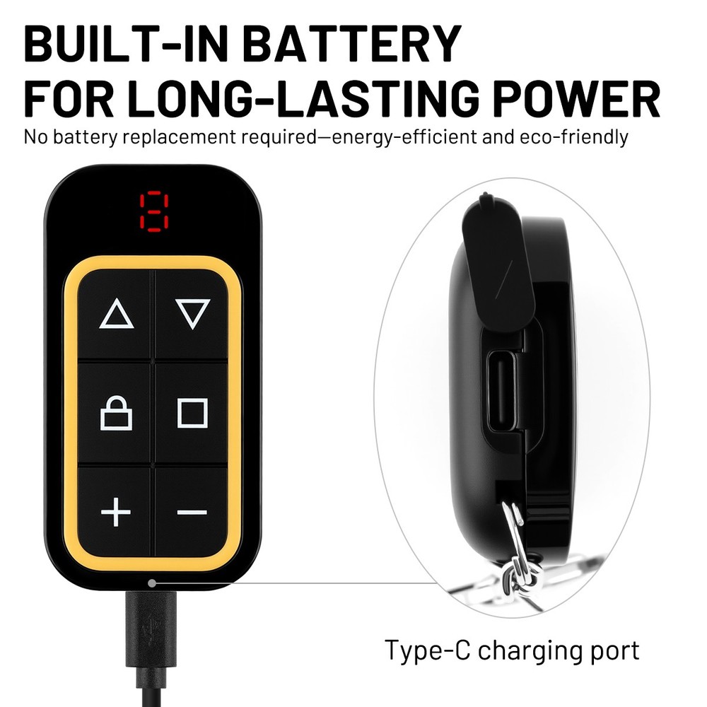 8-IN-1 Multi-Frequency Charging Wireless Remote Controller Universal Garage Gate