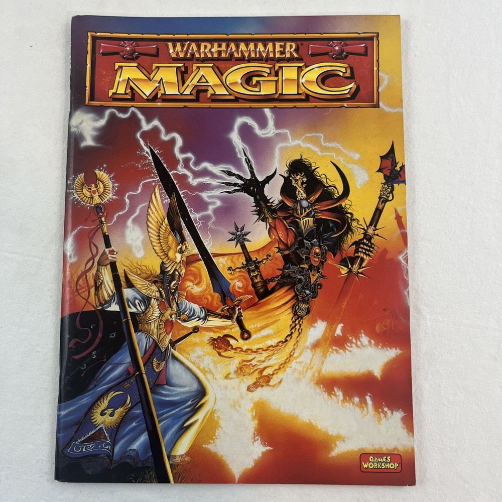 Warhammer 1997 Magic Supplement Rule Book Games Workshop Second 2nd Edition Vtg