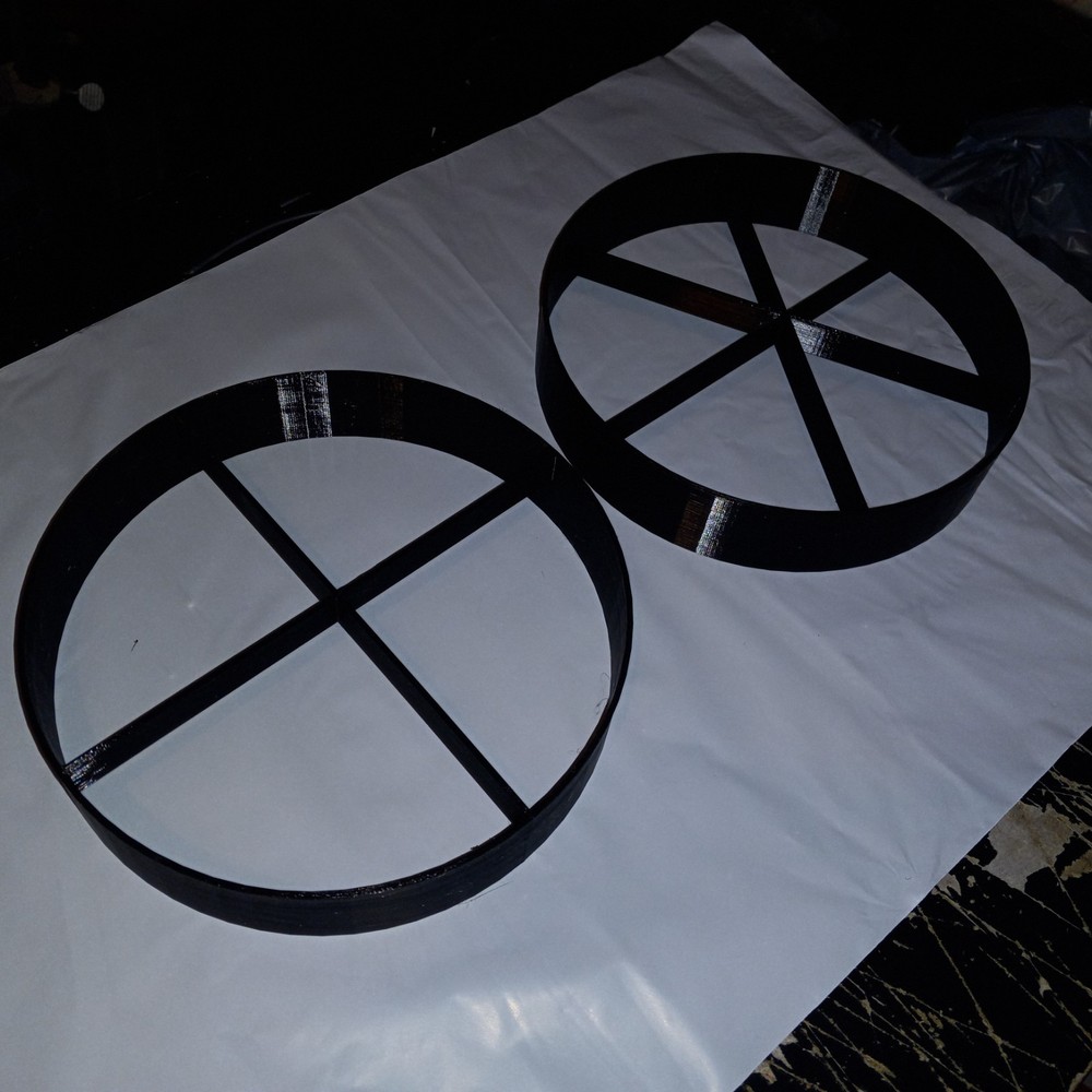 Diffraction Spike Masks Set For Telescope 6 & 4 Blade For 85mm O.D