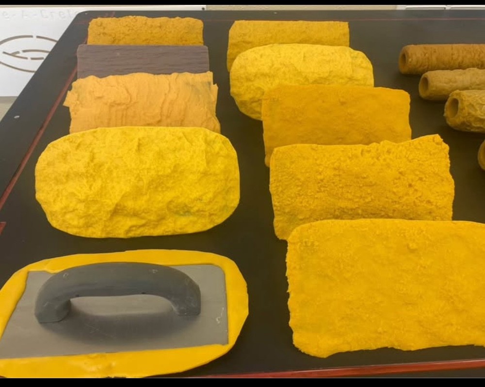 Tru Texturing tools Decorative Concrete Stamped