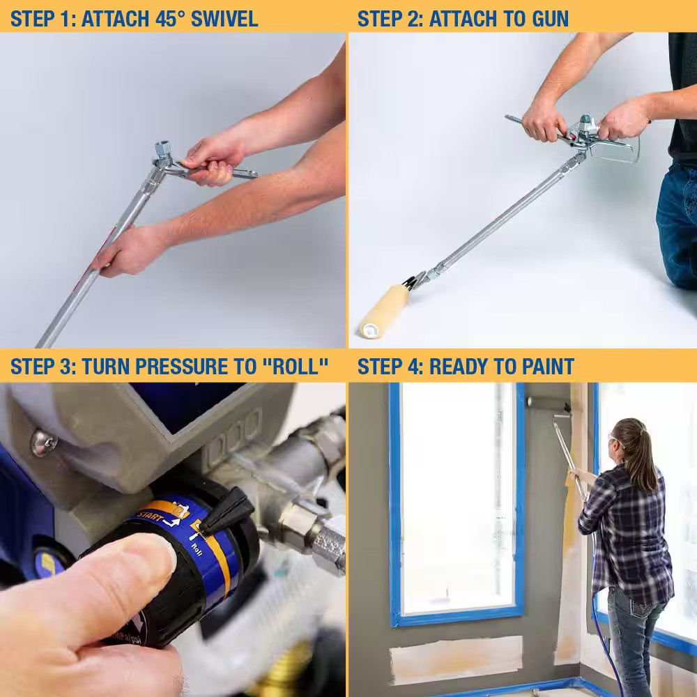 Pressure Roller Kit with 40-In Extension