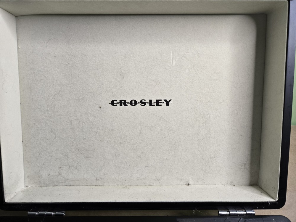 Crosley Turntable Record Player No Adapters No Cords CR8005D-CB