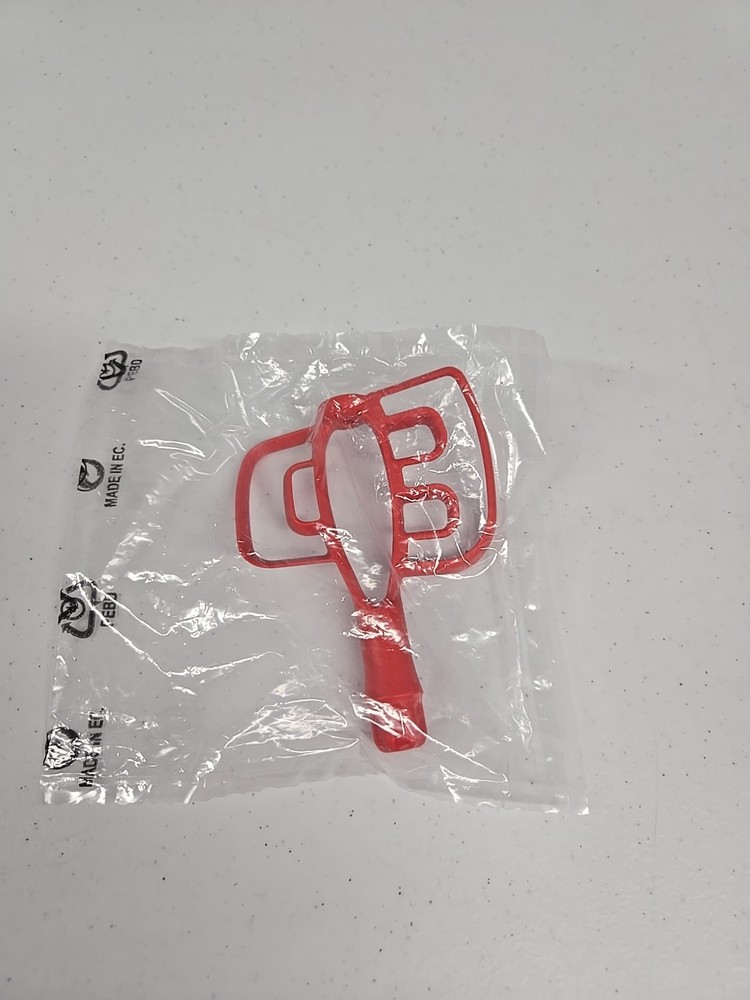 Tupperware Power Chef System REPLACEMENT PART Paddlewisk Red New