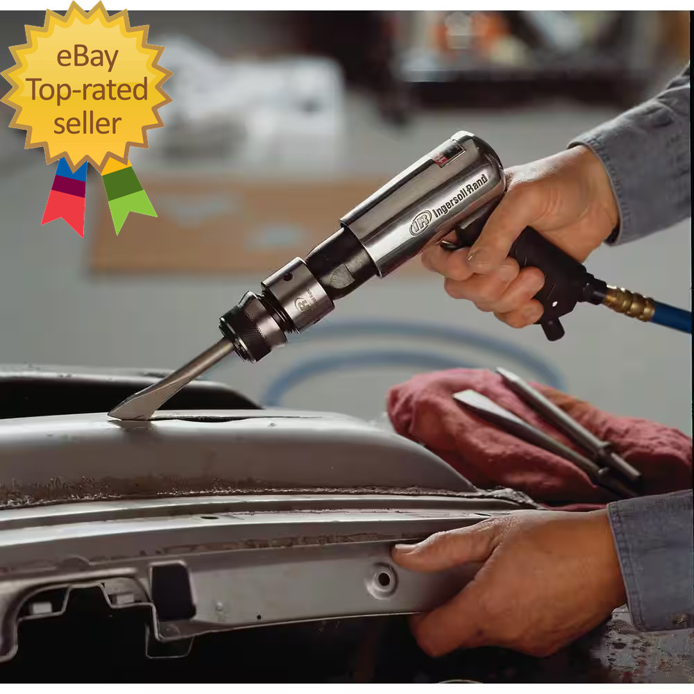 Air Hammer with Quick Change and Chisel Set