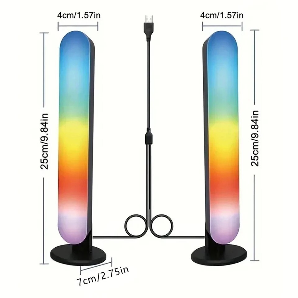 Smart RGB LED Strip Lights with Remote