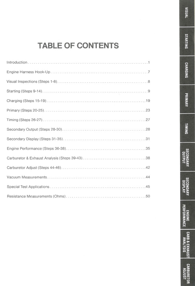 Allen Test 25-000 Series Engine Analyzer Programmed Training Course