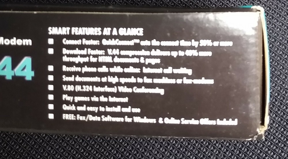 Best Data Windows (56HP) 56 Kbps Modem - Brand New