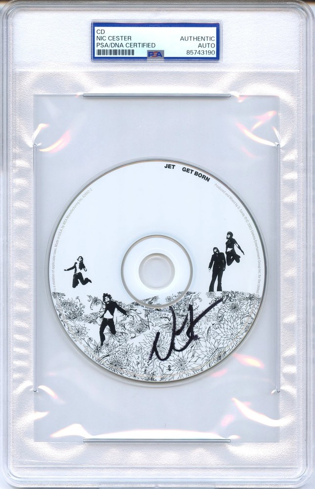 Nic Cester Signed Autographed CD “Get Born” Jet PSA/DNA Authenticated