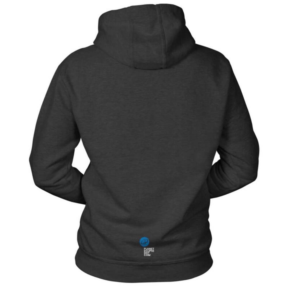 Planet Eclipse Split Hoodie - Charcoal - Large