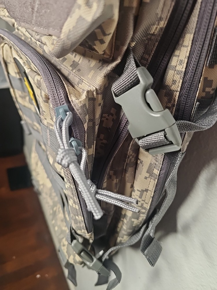 U.S. Army Military Backpack Heavy Duty NEW WITHOUT TAGS GRAY