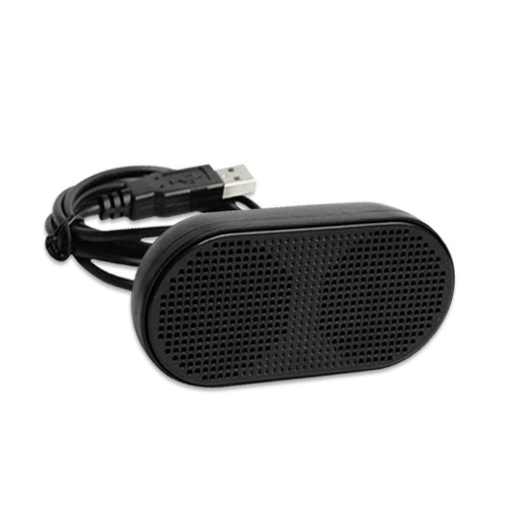 Black USB Speaker 3D Surround Sound For Computer/Laptop/Notebook/PC/PS4