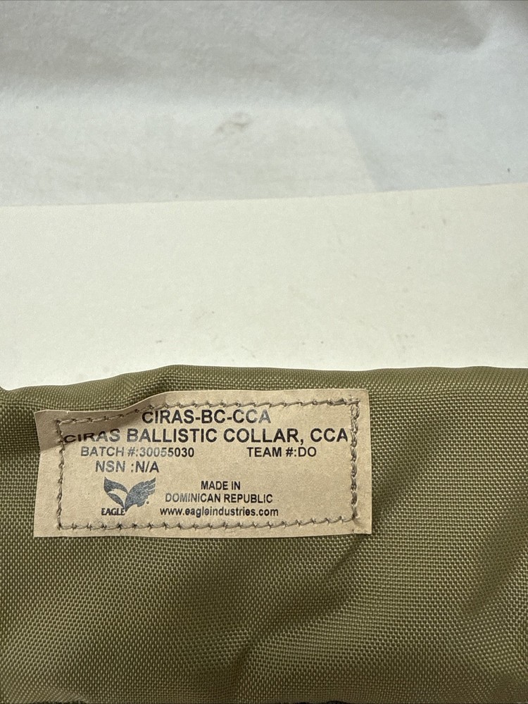 Eagle Industries CIRAS Accessory Collar Crye Multicam OCP Scorpion CCA