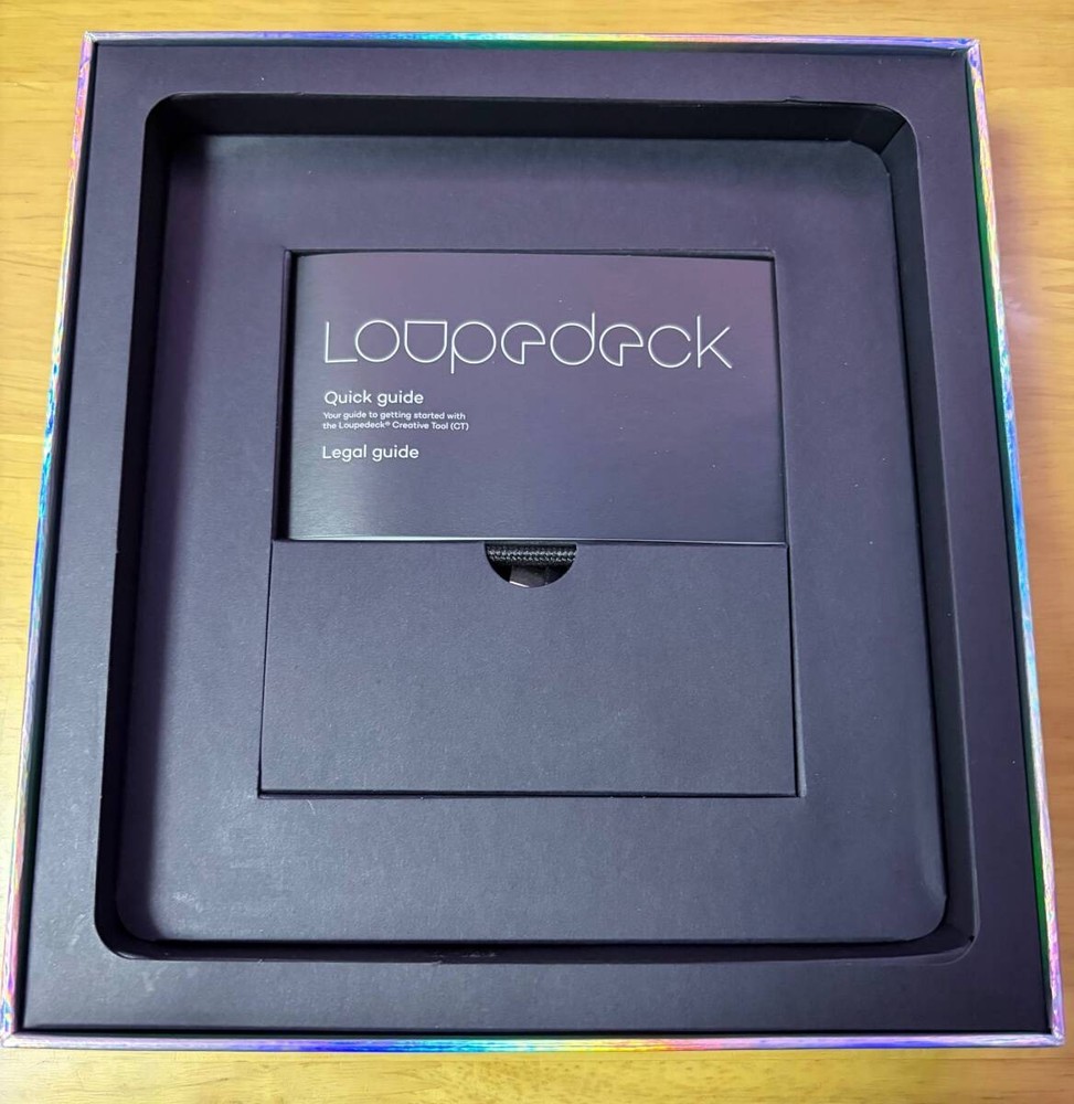 Loupedeck CT Creative Editing Console LDD-1903 Black Control panel#