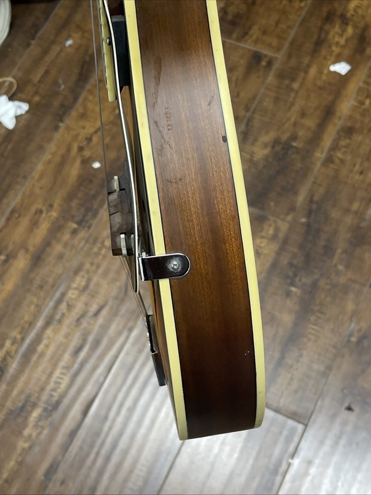 Vintage J. Reynolds A-style mandolin 8 Strings Without Case Missing 1 String