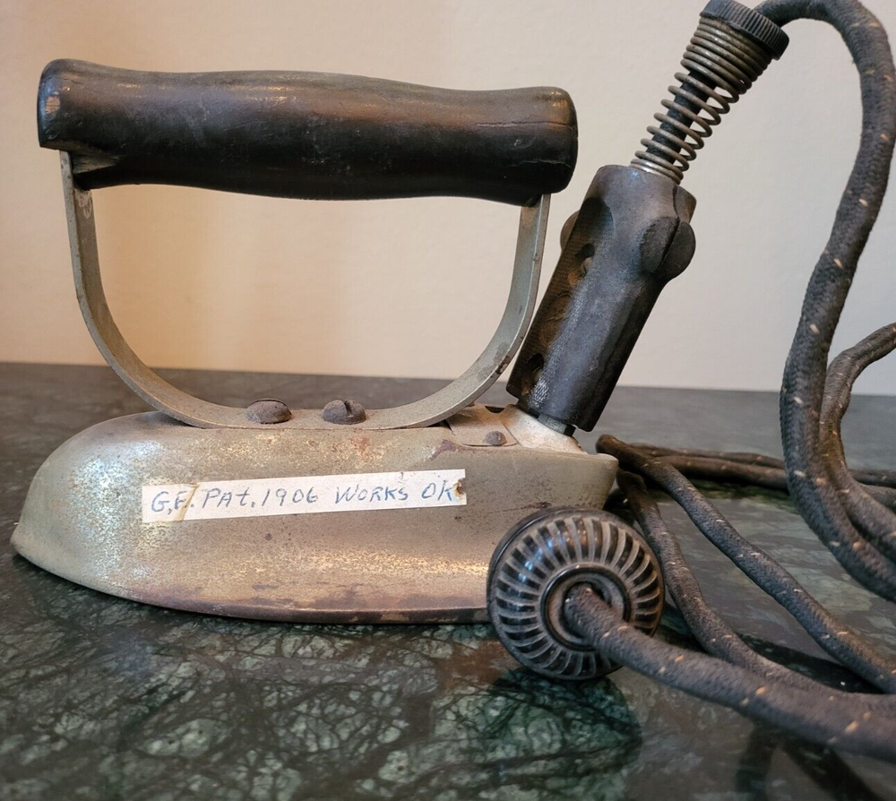 Antique General Electric Iron 1906