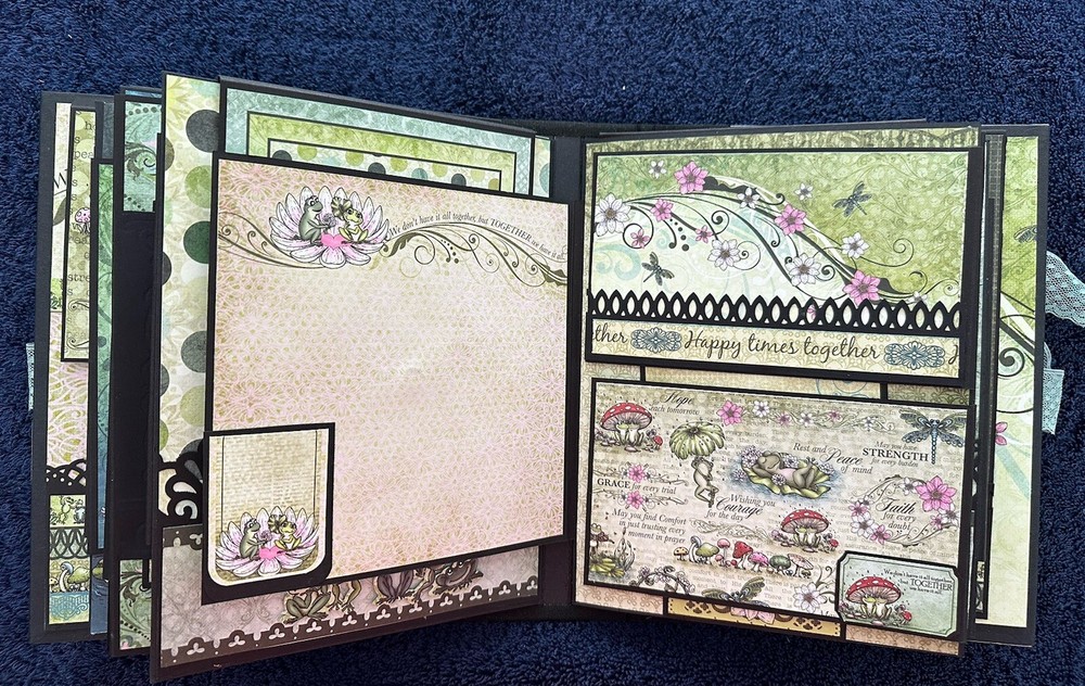 Heartfelt Creations Album Using Winking Frog Collection