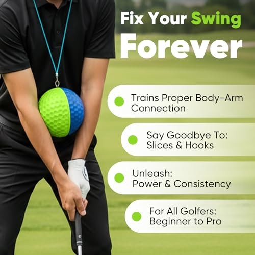 Golf Training Aid Ball for Impact Precision & Consistent Swings, Golf Swing