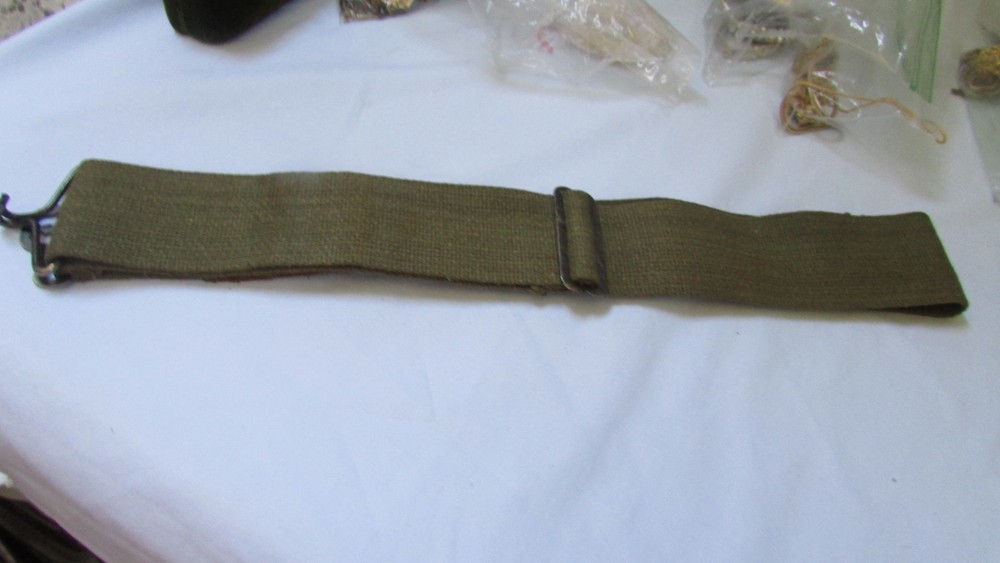 army belt vintage with shells holders