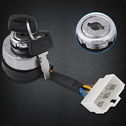 6 Wire Ignition Start Key Switch Starter Switch Ignition Switch Fit for 2 for