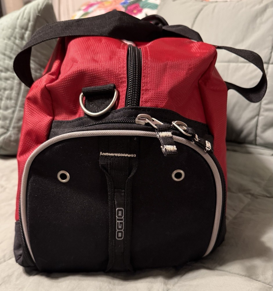 Corvette Ogio Duffel Red/Black