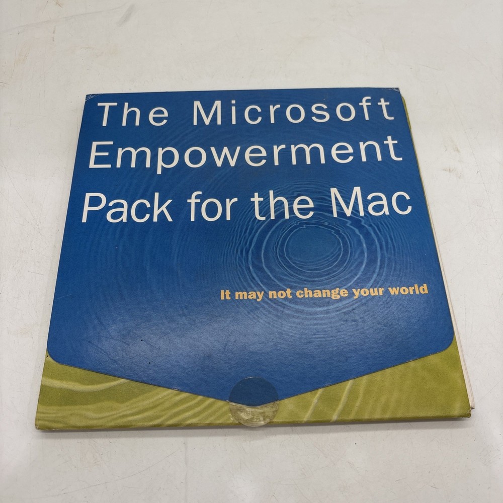 The Microsoft Empowerment Pack For The MAC CDROM