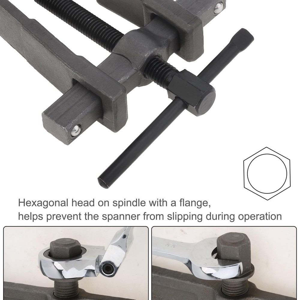 2 Jaws Gear Puller Adjustable Bearing Puller Gears Internal External Removal ...