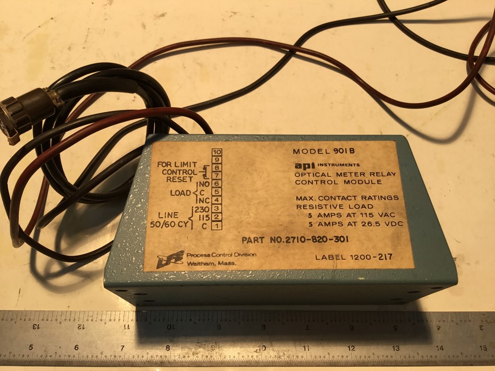1 pc LFE API 901B Optical Meter Relay Control Module 2710-820-301 Used (177)