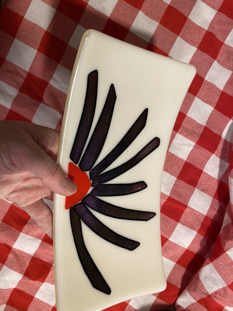 Infused Glass Studio Art Dish Beautiful ￼