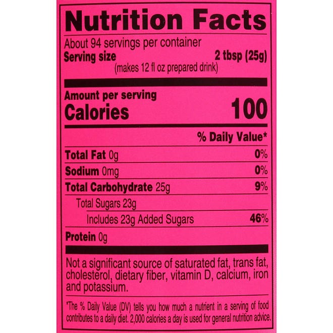 3 Pack - 4C 35 QT Raspberry Iced Tea Mix (82.6 oz.)
