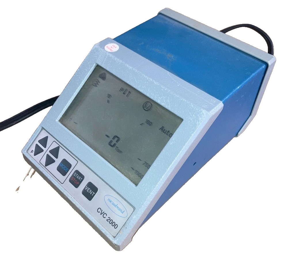 Vacuubrand CVC 2000 Vacuum Controller (Powers On, Shows Error When Not Connected
