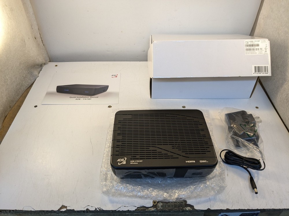 Advanced Digital Broadcast ADB-1761WF IPTV Set Top Box *Open Box*