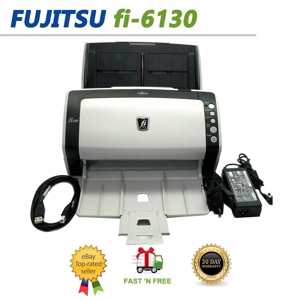 High Speed Document Scanner for Computer Laptop Chromebook Macbook w/Bundle
