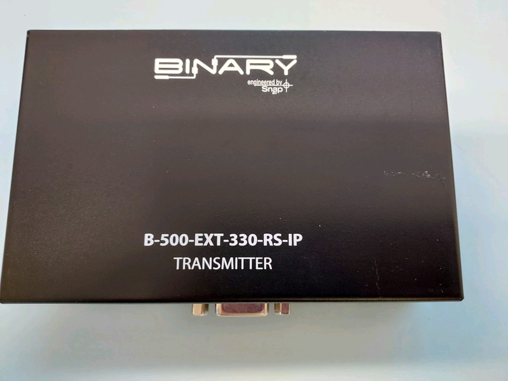 Binary B-500-EXT-330-RS-IP Transmitter ONLY NO POWER SUPPLY