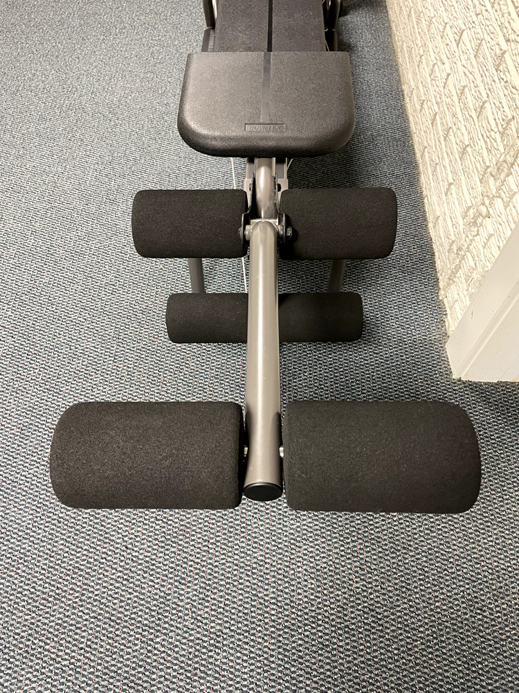 Bowflex home gym system with leg workout extension