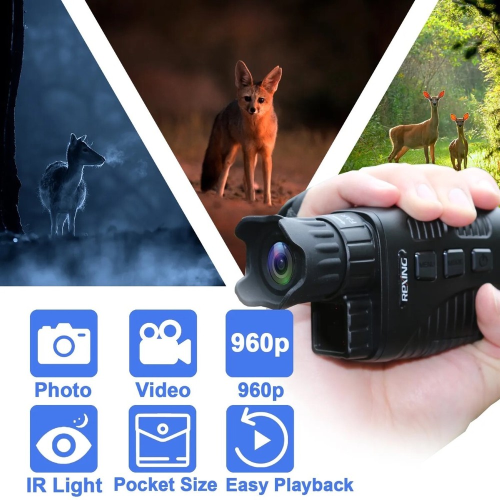 Rexing - B1 Basic Digital Night Vision Monoculars Infrared Digital C (FVS006098)