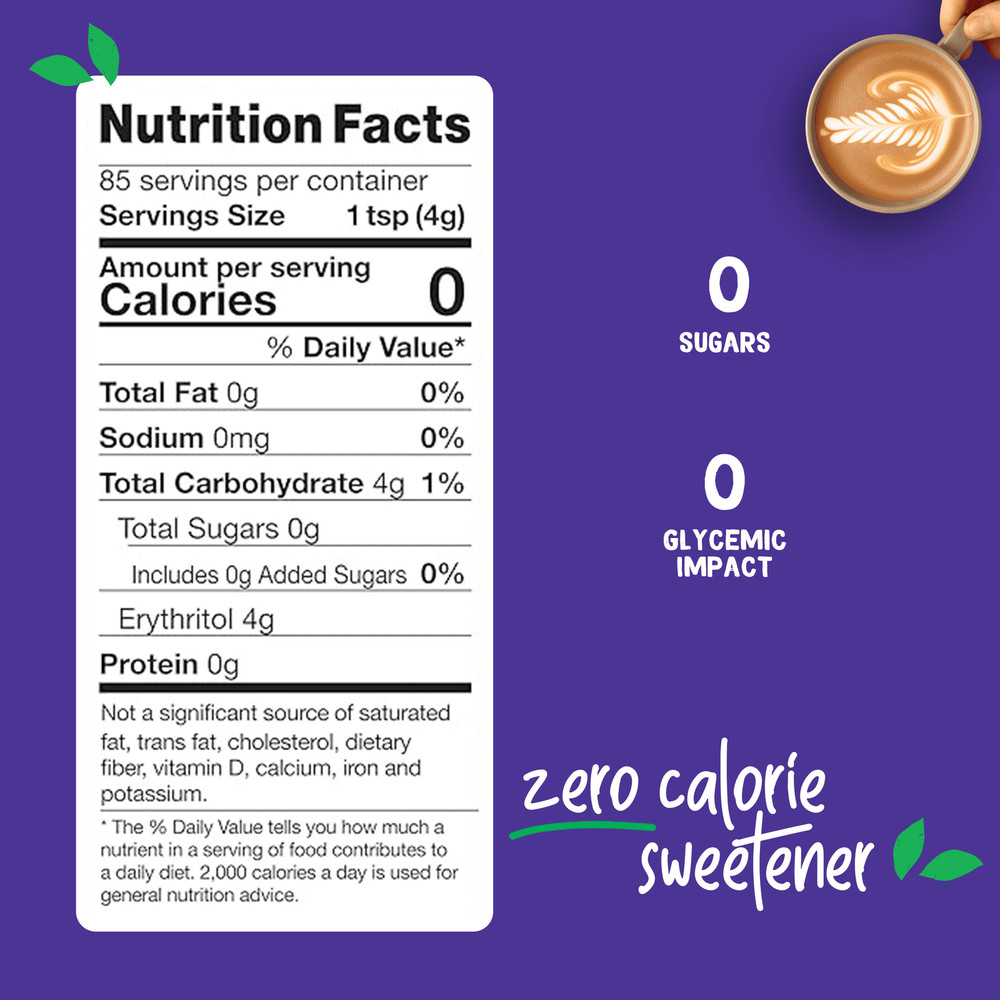 Pyure Organic Stevia Blend | Granulated Sugar Substitute