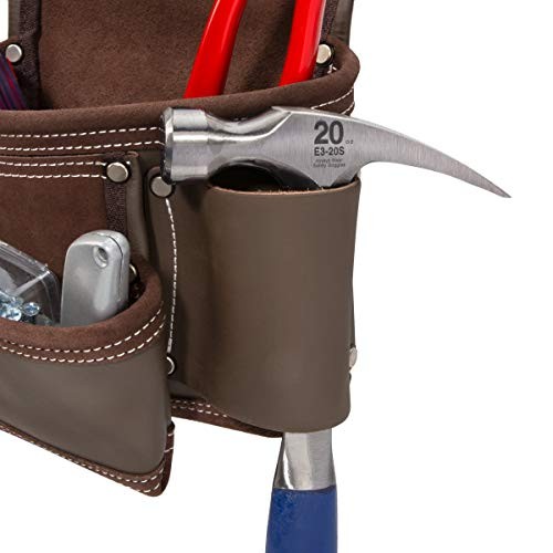 94744 7 Pocket Leather Tool Apron