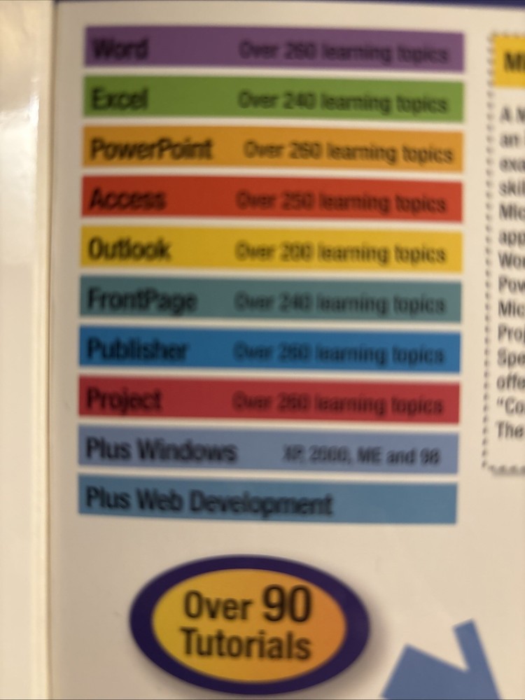 MICROSOFT OFFICE &WINDOWS Plus, Mega box, FULL ENGL VERs, 03,XP & 2000=Brand NEW