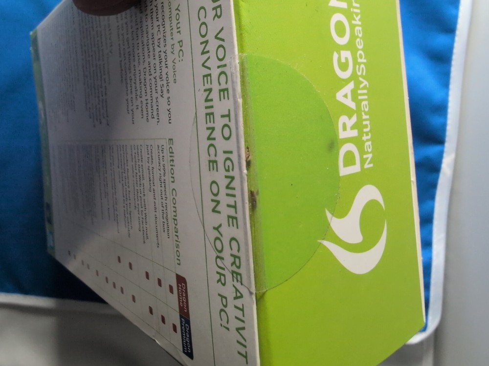 Dragon Naturally Speaking Home Edition Version 12